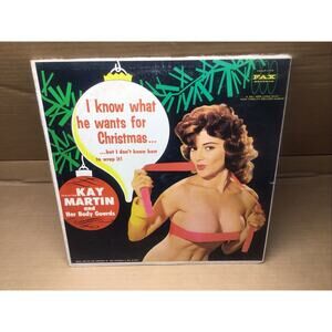 1962 Kay Martin Body Guards I Know What You Want For Christmas  LP Adult Comedy